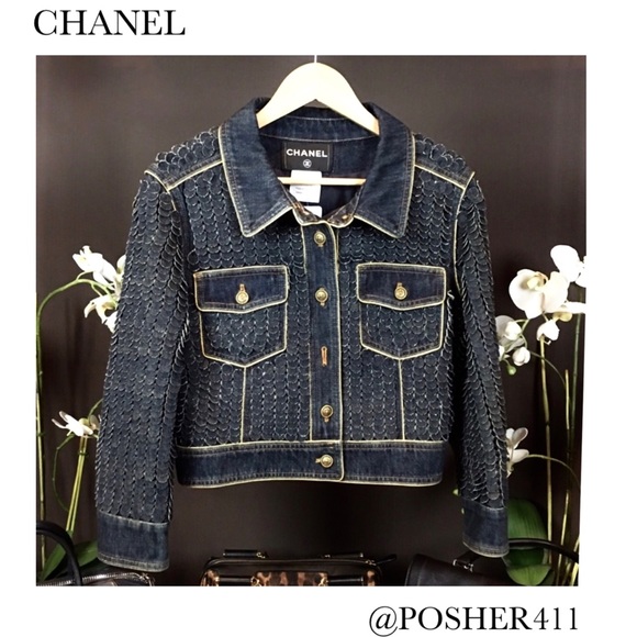 Chanel denim jacket Clearance